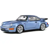 Solido Porsche 911 (964) Turbo 1990 blau 1:18 Auto