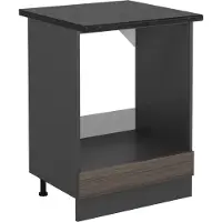 Vicco R-Line Ovenombouwkast – 60 cm, WB Antraciet Edel grijs