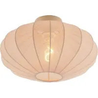 QAZQA Design Plafondlamp Beige - Bida