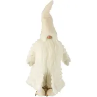 J-Line Kabouter gewatteerde jas textiel creme/bruin large