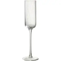 Jline Champagneglas louise glas transparant