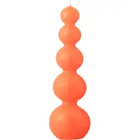J-Line Kaars kalebas fluo rood - 25 uur