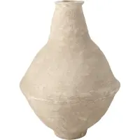 Jline Vaas extra-large chad papier mache wit