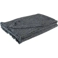 Jline Plaid etnic katoen blauw