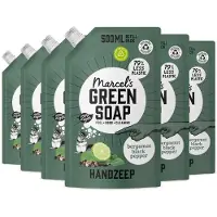 Marcels Green Soap Marcel's Green Soap Handzeep Navulling - Bergamot Black Pepper - 6 x 500ml