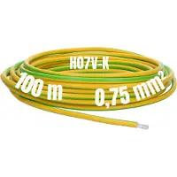 Lapp 4160200 Draad Multi-Standard SC 2.1 1 x 0.75 mm² Groen, Geel 100 m