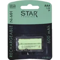 Star Trading 12.478-00-2 huishoudelijke batterij Oplaadbare batterij AAA Nikkel-Metaalhydride (NiMH)