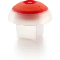 Lékué magnetron ei pocheerder, vierkant Transparant