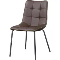 Molecule Stoel Lucca Bruin
