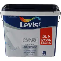 Levi's Primer Mur & Plafond Wit - 6L