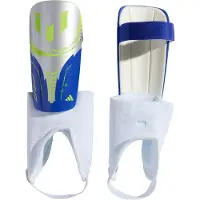 Adidas Messi Match Scheenbeschermers Kids Zilver Blauw Geel