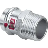 Viega Prestabo Übergangsnippel AG, Modell 1111, 35 mm x 1"