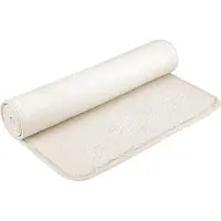 Yogistar Yogamat natuur (schapenwol) omzoomd 100x200cm Fitnessmat YOGISTAR