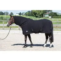 Harry's Horse Zweetdeken Met Oprolbare Nek Zwart