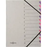 Pagna Sorteermap Easy - A4 - 12 tabs - paars/lila