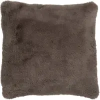 J-Line 76893 Kussen Cutie Polyester Taupe - 45 x 45 cm