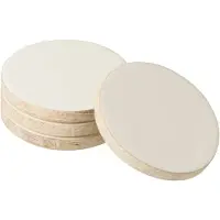 Jline Set van 4 onderlegger mango whitewash wit
