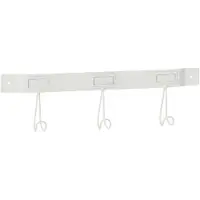Jline Kapstok 3 haken metaal wit small