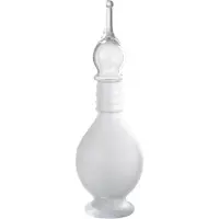 J-Line Vase+cap phial deco joe glass transparent medium