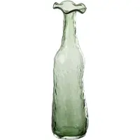 J-Line Vaas openbloeien glas groen medium