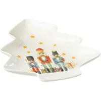 J-Line Bord boom notenkraker giftbox keramiek wit