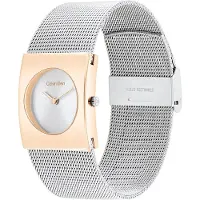 Calvin Klein Analoog horloge 'PULSE' goud / zilver / wit