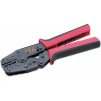 Cimco click n crimp 106000 Perstangset 4-delig Geïsoleerde kabelschoenen, Ongeïsoleerde kabelschoenen, Adereindhulzen 0.5 tot 10 mm²