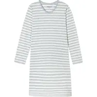 Schiesser Nachtjapon Women 181745 Casual Essentials Silver Grey Melange-M
