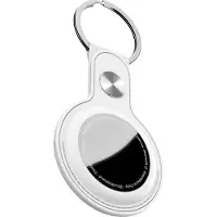 KEYBUDZ AirTag Keyring - White