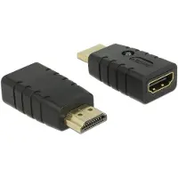 DeLOCK 63320 HDMI EDID-emulator [1x HDMI-stekker - 1x HDMI-bus] Zwart 4K UHD 0 mm