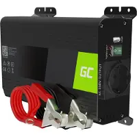 Green Cell Spanningsomvormer PRO 12V naar 230V 300W / 600W Zuivere sinus.