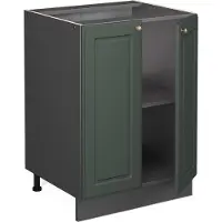 Vicco Fame-Line Keukenonderkast – 60 cm, WB Antraciet Groen-Goud Landhuis