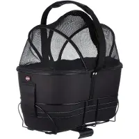 Trixie Fietstas Elektrische Fiets - Hondenfietsaccessoires - 29x42x48 cm Zwart