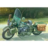 Italeri 7401 - WLA 750 Motorfiets 1:9 Schaalmodel - Modelkit