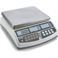 Kern CPB6K1DM CPB 6K1DM Telweegschaal Weegbereik (max.) 6 kg Resolutie 1 g, 2 g werkt op stekkernetvoeding Zilver