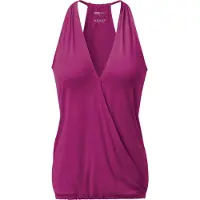 Yogistar Yoga-Racerback V-Neck "ala" - raspberry XL Loungewear shirt YOGISTAR