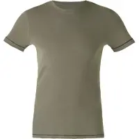 Yogistar Yoga-T-Shirt "Oliver", olive L Trainingsshirt YOGISTAR