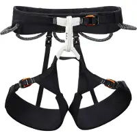 Petzl - Klimgordels - Aquila Noir voor Unisex van Aluminium - Maat S - Zwart