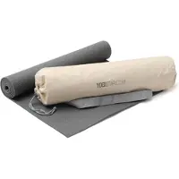 Yogistar Yoga-Set Starter Edition (Yoga mat + yoga zak) graphit Fitness-set YOGISTAR