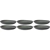 Like. by Villeroy & Boch Schaal Lave Gris Plat 27,5 cm (6-Delig)