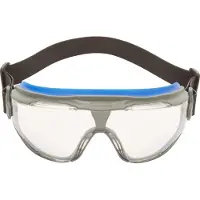 3M Goggle Gear 500 GG501NSGAF-BLU Ruimzichtbril Met anti-condens coating Blauw, Grijs