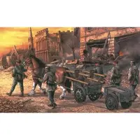 Dragon Modelbouwpakket Militaire voertuigen - 6104 8.8cm Panzerschreck Infanteriekarren Plastic - 1:35 - Modelbouw