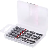 Ks Tools 918.3156 9183156 Kruis-bit PH 2 Vernikkeld E 6.3 5 stuk(s)