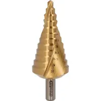 Ks Tools 330.2347 3302347 HSS TiN Getrapte boor Gezamenlijke lengte 100 mm TiN DIN 1412 C 1 stuk(s)