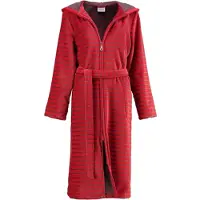 Cawö Badjas 1492 Capuchon Rits Women Rood-50
