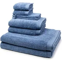 Möve 2 X was- 2 X gast- 2 X douche- 2 X handdoek in een set Superwuschel
