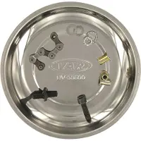 VAR Magnetic Parts Bowl Zilver