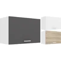 VCM Esilo keuken bovenkastje 60 cm 1 deurwit.