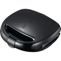 Melissa Sandwich maker - 3-in-1 - Contactgrill voor Panini - Tostiapparaat - Wafelijzer - 850W - Afneembare platen - 16240110 - Zwart