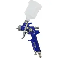 AWTOOLS Mini HVLP spuitpistool voor verf, met bovenreservoir, 0.8-1.2 mm / H-2000